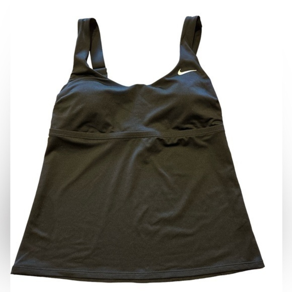 Nike Women’s Black Tankini Padded Tank Top - Small - NWOT